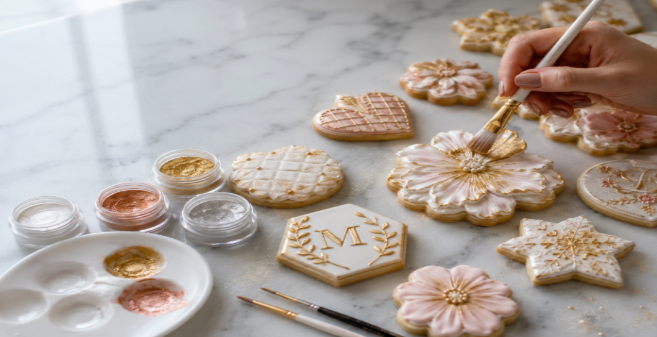 Birthday Cake Decorating Ideas with Edible Glitter